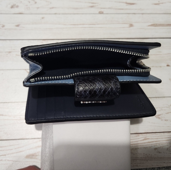 Coach Medium Corner Zip Wallet in Colorblock - Picture 5 of 14